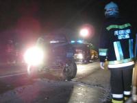 Verkehrsunfall B1 Hhe Schachinger